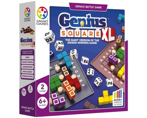 Настільна гра Smart Games Геніально. Тактика у квадраті XL (SGHP 004)