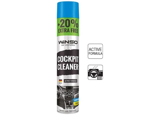 Автополіроль WINSO Cockpit Cleaner нова машина 750ml (870570)
