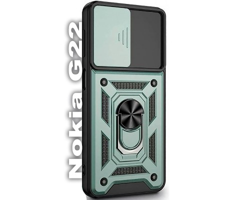 Чохол до мобільного телефона BeCover Military Nokia G22 Dark Green (709991)