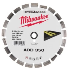 Круг відрізний Milwaukee алмазний ADD 350 для асфальту (4932478952)