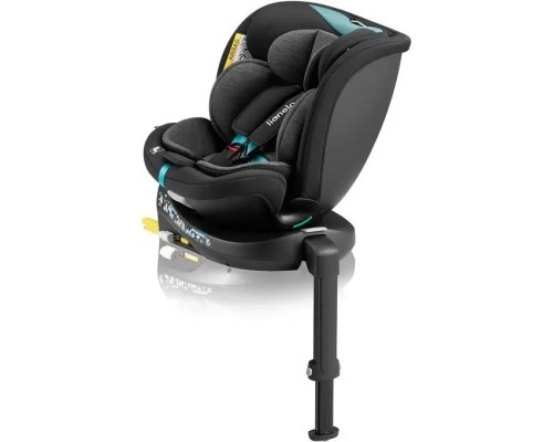 Автокрісло Lionelo Navy I-Size Black Turquoise (LO-NAVY I-SIZE BLACK TURQUOISE)
