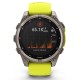 Смарт-годинник Garmin fenix 8 47mm,Saph Solar, BareTi/Graphite,AmpYe/GrphBnd (010-02906-21)