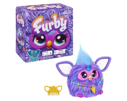 Інтерактивна іграшка Hasbro Furby Пурпурний (F6743)