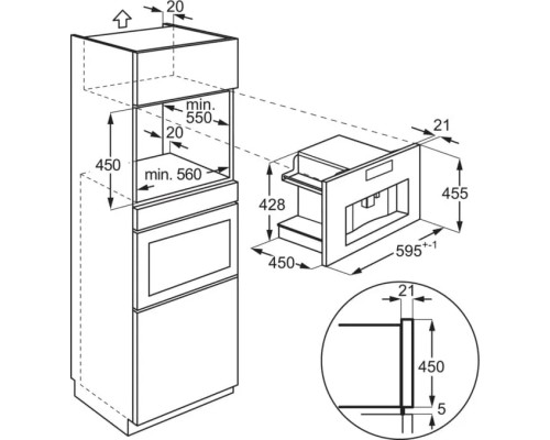 Кавомашина Electrolux KBC85X Кавомашина Electrolux KBC85X