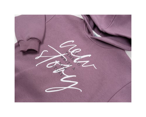 Спортивний костюм дитячий Smile флісовий (3561-116G-lilac)