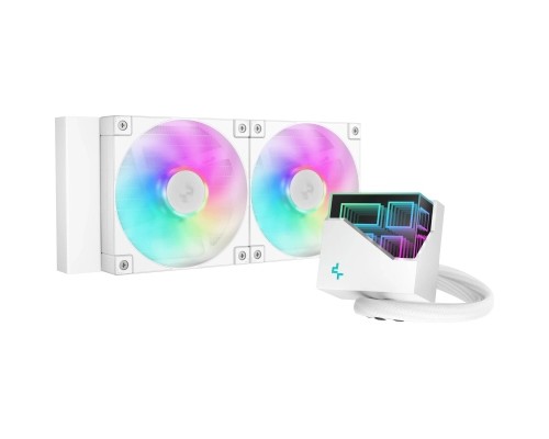 Система рідинного охолодження Deepcool LT240 ARGB White (R-LT240-WHAMNC-G-1)