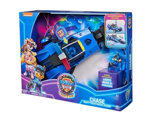 Ігровий набір Paw Patrol Щенячий патруль у кіно 2 Поліцейський автомобіль-трансформер Гончика делюкс (SM17732/7887) Ігровий набір Paw Patrol Щенячий патруль у кіно 2 Поліцейський автомобіль-трансформер Гончика делюкс (SM17732/7887)