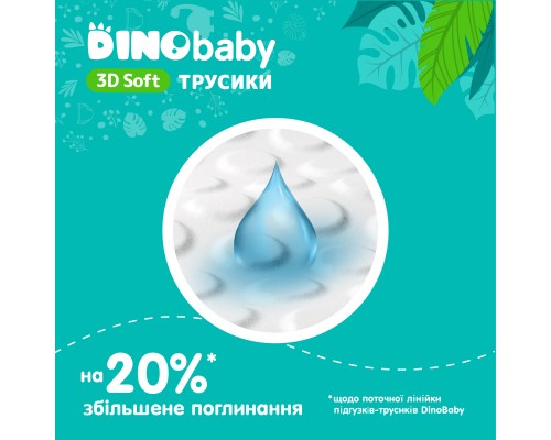 Підгузки Dino Baby 3D Soft 5 розмір (12-17 кг) 30 шт (4820204701741)