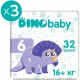 Підгузки Dino Baby розмір 6 (16+ кг) 96 шт (2000998941253)