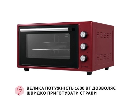 Електропіч Perfelli TRIMO 48 RED