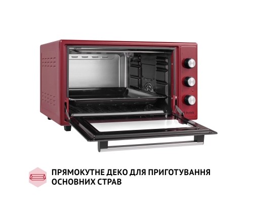 Електропіч Perfelli TRIMO 48 RED