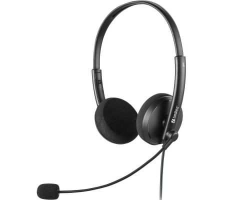 Навушники Sandberg Office Headset 3,5мм Black (325-41)