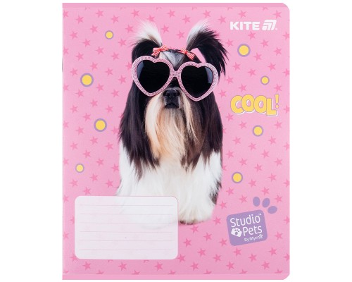 Зошит Kite Studio Pets, 12 аркушів, лінія (SP25-234)