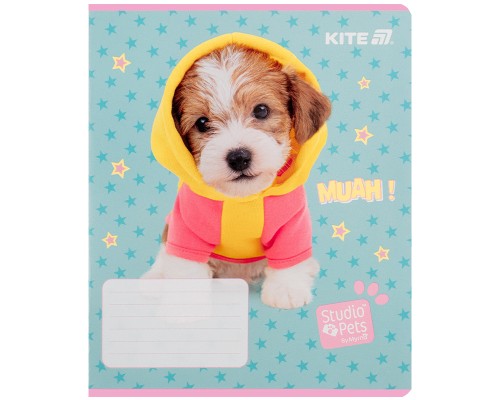 Зошит Kite Studio Pets, 12 аркушів, лінія (SP25-234)