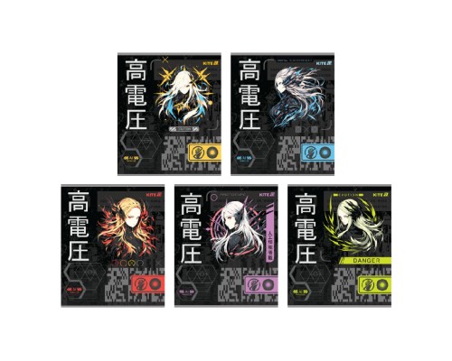 Зошит Kite Anime, 24 аркуші, лінія (K25-239)