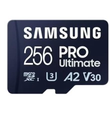 Карта пам'яті Samsung 256GB microSDXC class 10 UHS-I U3 V30 A2 Pro Ultimate (MB-MY256SA/WW)