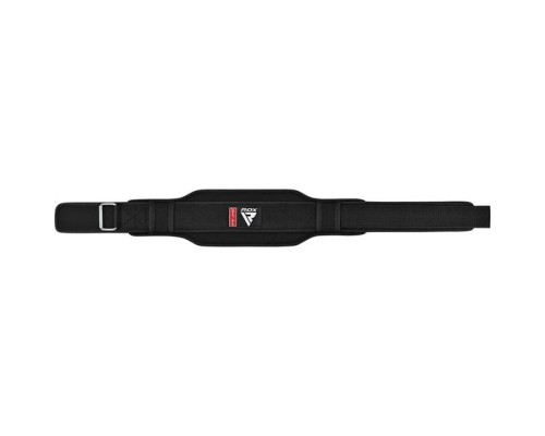 Атлетичний пояс RDX RX5 Double Belt неопреновий Black S (WBD-RX5B-S)