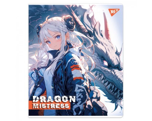 Зошит Yes Dragon mistress А5 12 аркушів клітинка (767491)