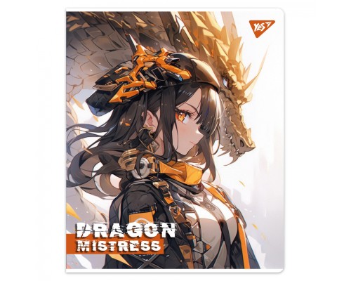 Зошит Yes Dragon mistress А5 12 аркушів клітинка (767491)