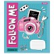 Зошит 1 вересня Follow me А5 18 аркушів клітинка (767237)