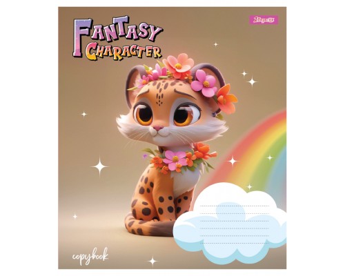 Зошит 1 вересня Fantasy Character А5 12 аркушів лінія (768049)