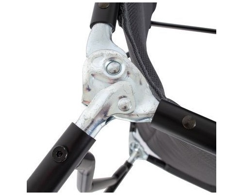 Розкладачка Bo-Camp Sun Lounger With Sunscreen 5 Positions Grey (1304492) (DAS303260)