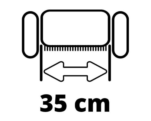 Аератор Einhell скарифікатор GE-SA 1435/1 1400Вт, 35см, ножи 16шт (3420690)