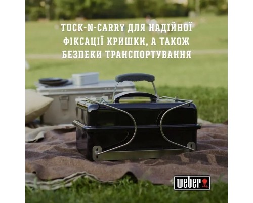 Гриль-барбекю Weber Go-Anywhere Black (1131004)