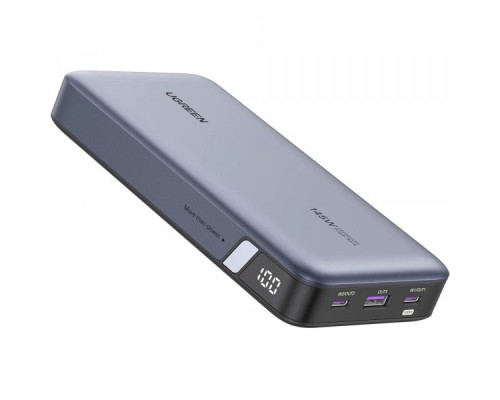 Батарея універсальна Ugreen 25000mAh 145W PD/3.0, QC/3.0, наскр. живл. 65Вт (PB205) (90597A)