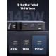 Батарея універсальна Ugreen 25000mAh 145W PD/3.0, QC/3.0, наскр. живл. 65Вт (PB205) (90597A)