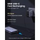 Батарея універсальна Ugreen 25000mAh 145W PD/3.0, QC/3.0, наскр. живл. 65Вт (PB205) (90597A)