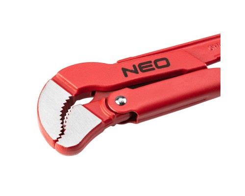 Ключ Neo Tools трубний, 45°, робочий діапазон 0-38мм, 420мм (02-421)