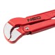 Ключ Neo Tools трубний, 45°, робочий діапазон 0-38мм, 420мм (02-421)