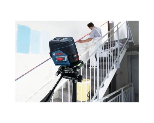 Лазерний нівелір Bosch Professional GCL2-50C+RM2+BT150 до 10м, ±0.3мм/м, 4AAx1.5В, IP54, штативі, чохол, мішеннь (0.601.066.G02)