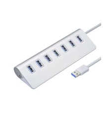 Концентратор Voltronic USB 3.0 to 7xUSB 0.2m aluminum (YT-3HA7/2TB)