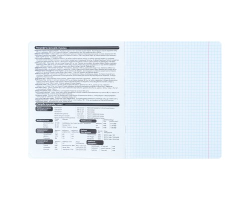 Зошит Kite предметний Bright 48 аркуші, клітинка, географія (K25-240-15)