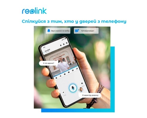 Дверний дзвінок Reolink Video Doorbell WiFi (D340W)