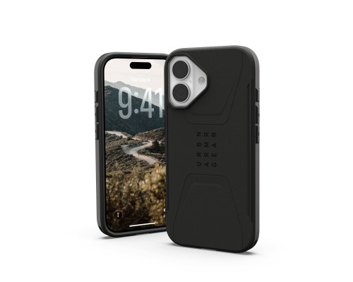 Чохол до мобільного телефона UAG iPhone 17 Civilian MagSafe Black (114547114040)