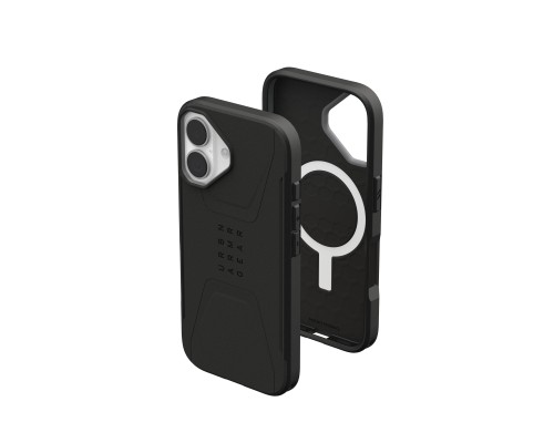 Чохол до мобільного телефона UAG iPhone 17 Civilian MagSafe Black (114547114040)
