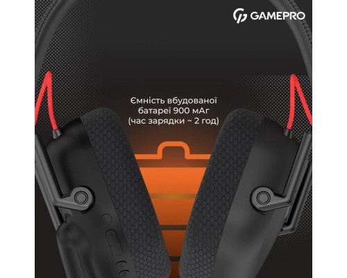 Навушники GamePro Genesis Mercury Pro 3-Mode Black (HSW120B)
