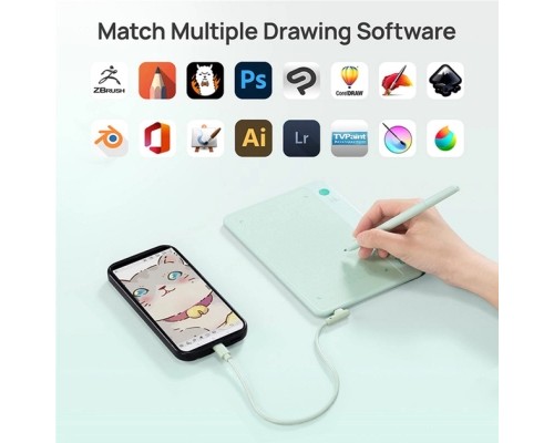 Графічний планшет Parblo Ninos NEO Green (NINOSNEO)