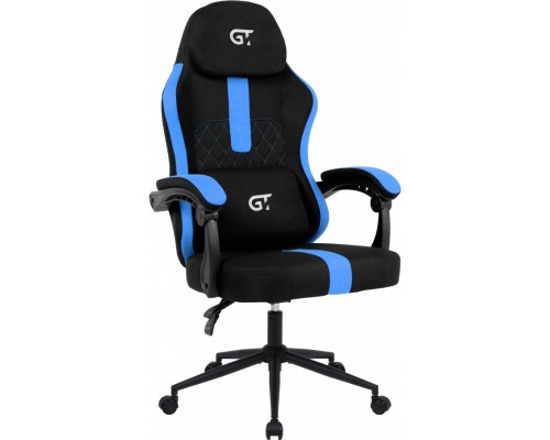 Крісло ігрове GT Racer X-2326 Black/Blue (X-2326 Fabric Black/Blue)
