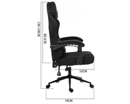 Крісло ігрове GT Racer X-2326 Black/Blue (X-2326 Fabric Black/Blue)