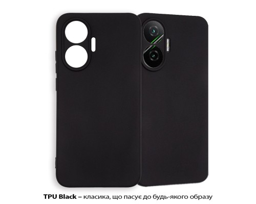 Чохол до мобільного телефона BeCover Silicone Poco F7 Black (713776)