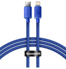 Дата кабель USB-C to Lightning 1.2m 20W blue Baseus (CAJY000203)