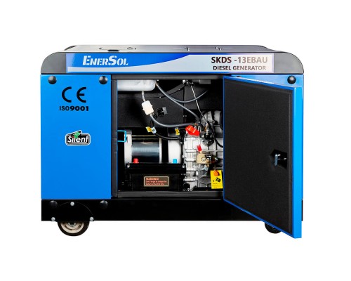 Генератор Enersol дизельний 1/3ф 13.0kW, HR998F, 3000 об/хв, 280 кг (SKDS-13EBAU)