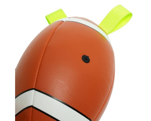 Іграшка для собак MISOKO&CO М'яч надувний у формі м'яча для регбі коричневий 41 см (KINMSK70119)