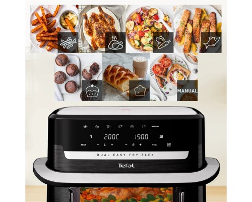 Мультипіч Tefal Dual Easy Fry Flex (EY9228E0)