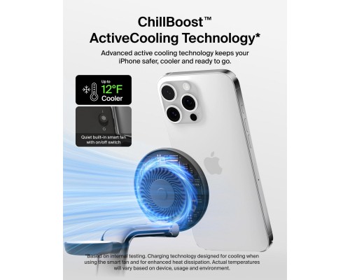 Зарядний пристрій Belkin UltraCharge Pro Wireless 3-in-1 25W charcoal (WIZ040KQCH)