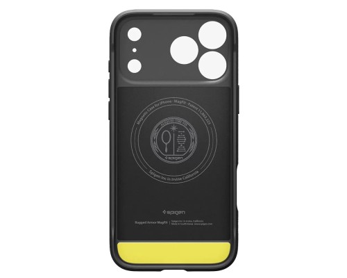 Чохол до мобільного телефона Spigen Rugged Armor MagFit iPhone 17 Pro Matte Black (ACS10329)